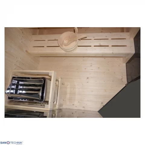 Sauna mixta GLACIER XL150x150x200 cm