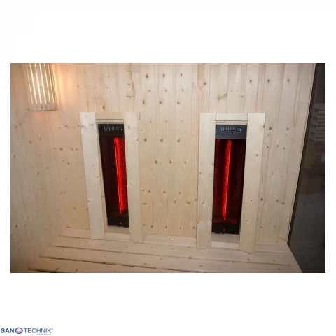 Sauna mixta GLACIER XL150x150x200 cm