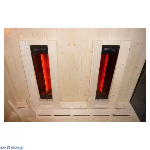 Sauna mixta GLACIER L 150x120x200 cm