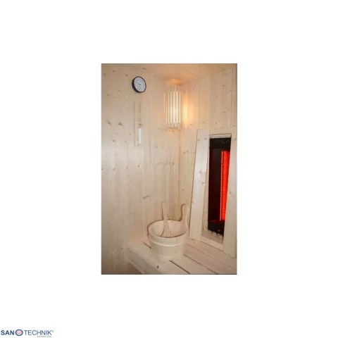 Sauna mixta GLACIER L 150x120x200 cm