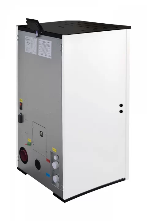 Termosemineu pe peleti Fornello EVA 30 KW alb