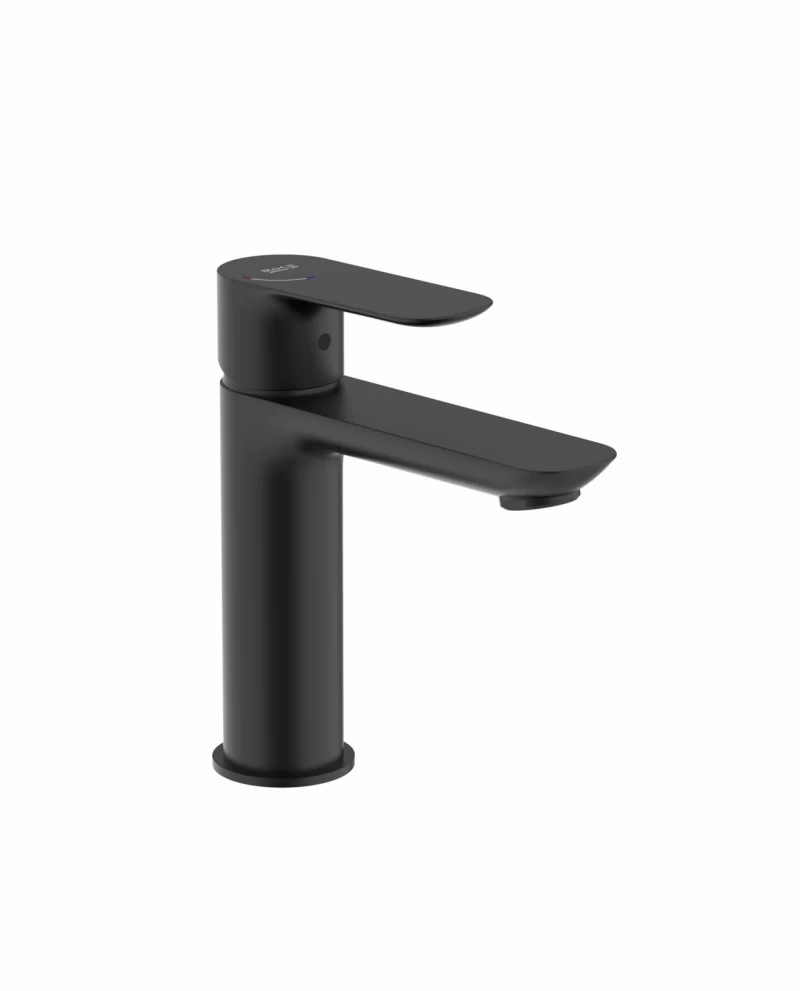 Baterie monocomanda lavoar Roca Cala S, cu cold start, negru mat