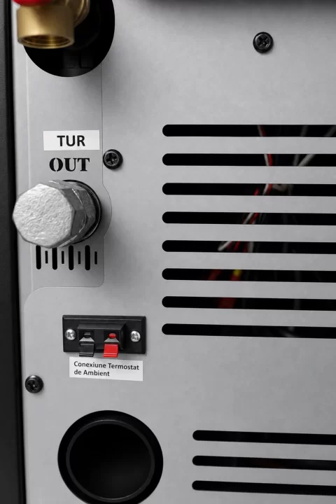 Cazan pe peleti Fornello SERENA B, 25 kw, complet echipat cu pompa de circulatie