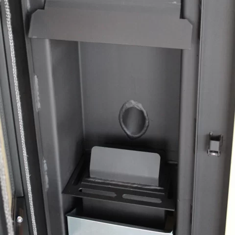 Termosemineu pe peleti Fornello Fiama Confort 25 kw Bordeaux