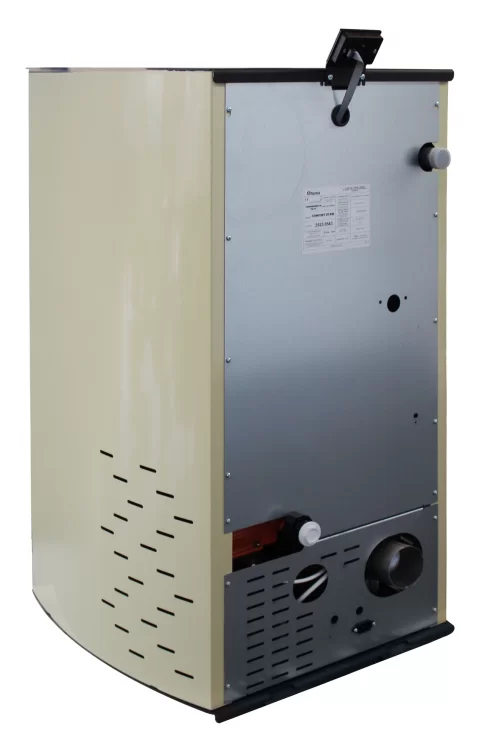Termosemineu pe peleti Fornello Fiama Confort 25 kw crem
