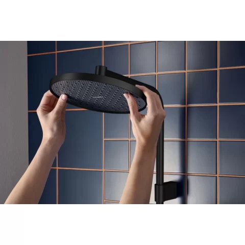 Sistem de dus Hansgrohe Activera S termostatat negru mat 28078670