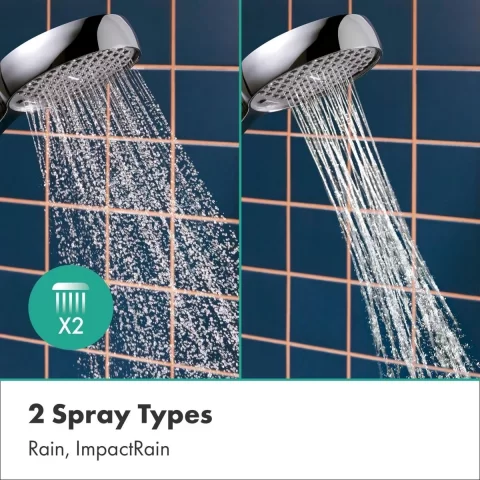 Sistem de dus Hansgrohe Activera S termostatat crom 28078000