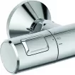 Sistem de dus Ideal Standard CeraTherm termostatat, pipa cada, crom, A7590AA