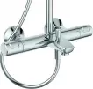 Sistem de dus Ideal Standard CeraTherm termostatat, pipa cada, crom, A7590AA