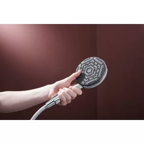 Sistem de dus Hansgrohe Raindance Alive Q incastrat cu termostat crom 24620000
