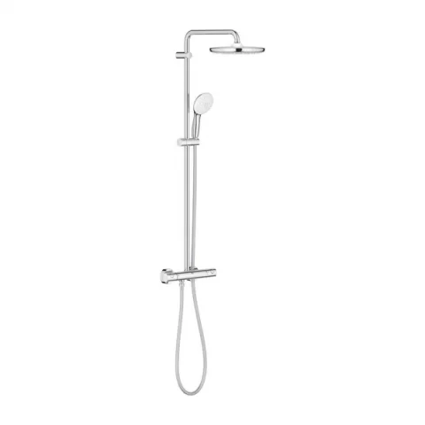 Sistem de dus cu termostat Grohe Tempesta 250 finisaj crom lucios