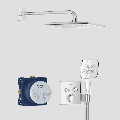 Sistem de dus Grohe Grohtherm SmartControl termostatat crom lucios 34865000