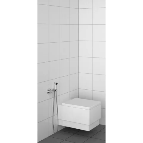 Baterie bideu cu set de duș Kludi Bozz crom 389980576