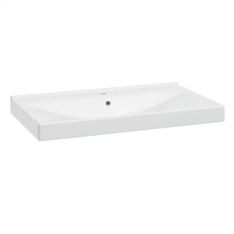 Lavoar incastrat alb Defra Verso 80 cm