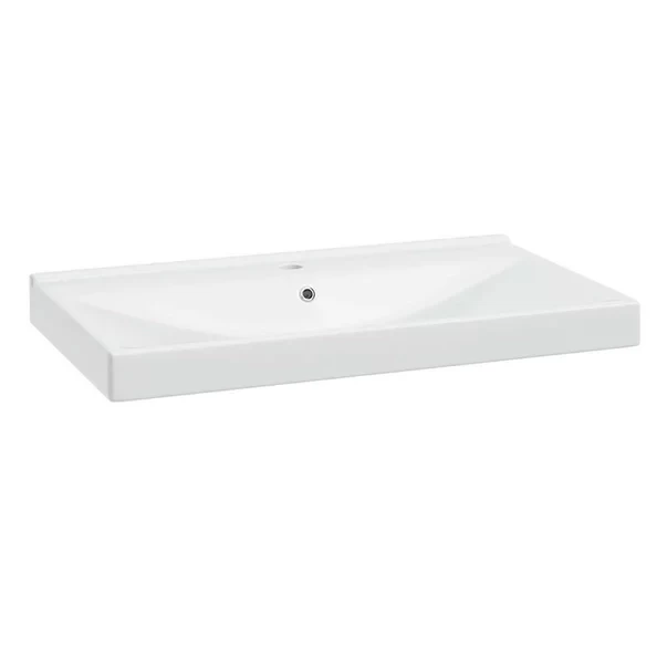 Lavoar incastrat alb Defra Verso 80 cm