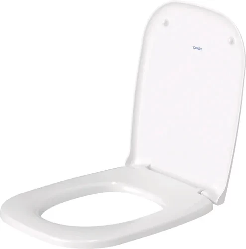 Capac WC Duravit D-CODE Soft Alb