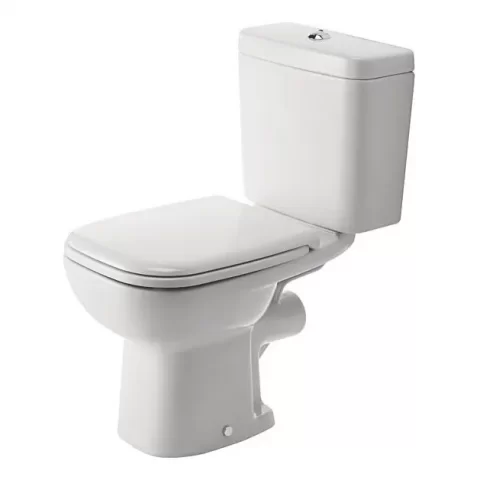 Vas WC cu montaj pe pardoseala Duravit D-CODE pentru rezervor asezat 35x65 cm