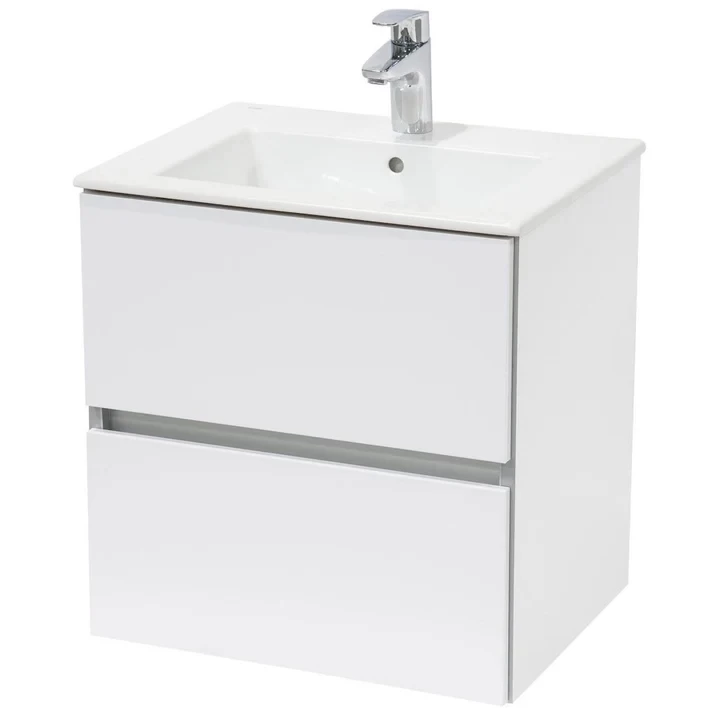 Set Mobilier baie si lavoar Roca Cube 65x43xH55 cm