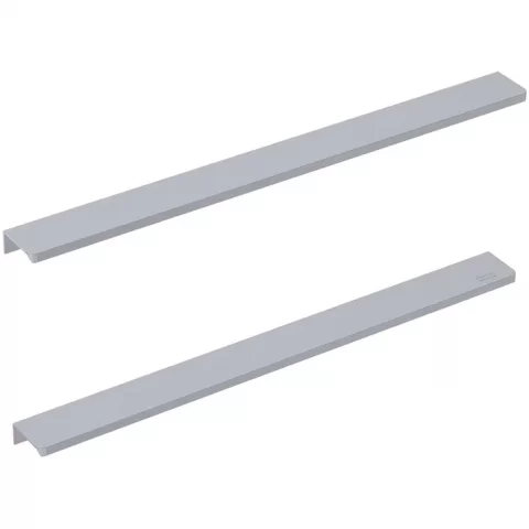Set Manere Roca Elegant Plus pentru masca lavoar suspendata 40 cm, crom