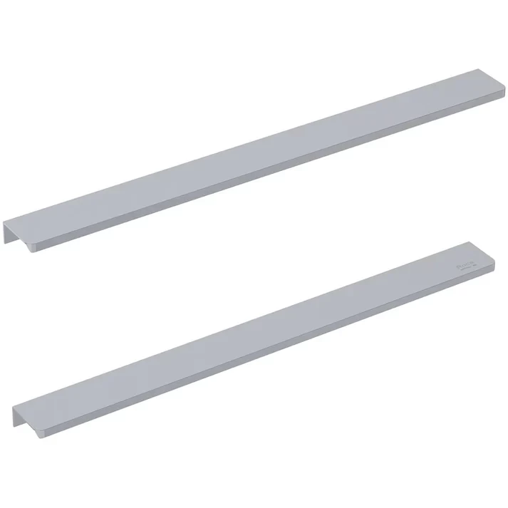 Set Manere Roca Elegant Plus pentru masca lavoar suspendata 40 cm, crom