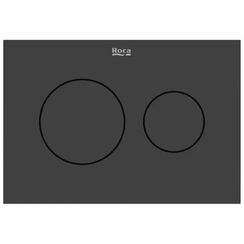 Clapeta de actionare Roca Duplo PS3 dual flush, negru mat