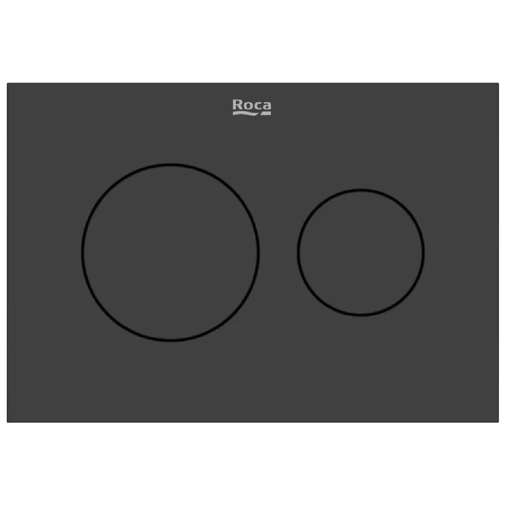 Clapeta de actionare Roca Duplo PS3 dual flush, negru mat