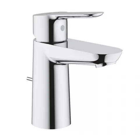 Set baterii lavoar dus Grohe BauEdge si dus cu porter Tempesta crom lucios