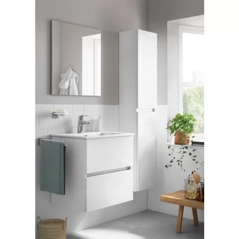 Set Mobilier baie si lavoar Roca Cube 65x43xH55 cm
