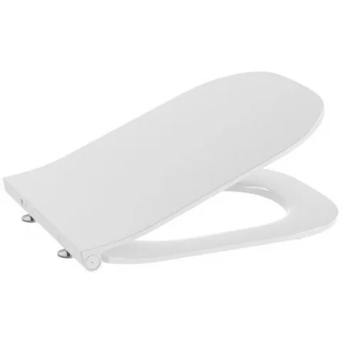 Set promo Vas WC suspendat cu rezervor incastrat si capac soft close Roca Duplo The Gap Rimless 35x54 cm evacuare orizontala
