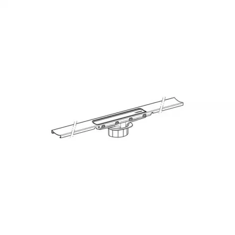 Rigola de dus Geberit CleanLine30, 30–110 cm, negru