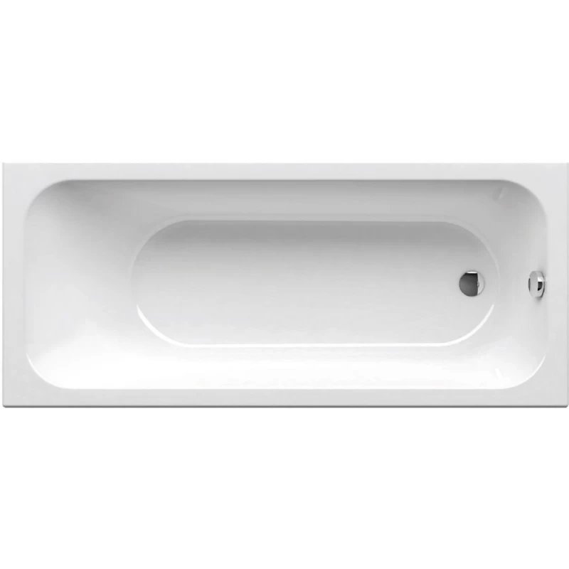 Cada dreptunghiulara Ravak Chrome Slim 150x70 cm alb, Picioare Incluse