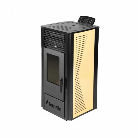 Semineu pe peleti Fornello SOPHIA WI-FI 11 kw, aprindere electrica, telecomanda, Wi-fi