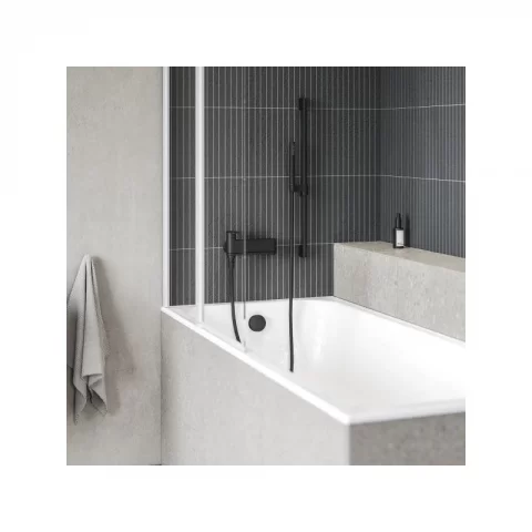 Cada pentru inzidire Ravak Chrome Slim, acril, 160x70 cm, alb