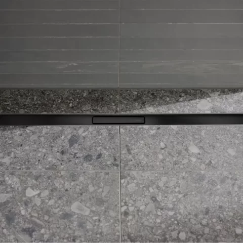 Rigola de dus Geberit CleanLine30, 30–110 cm, negru
