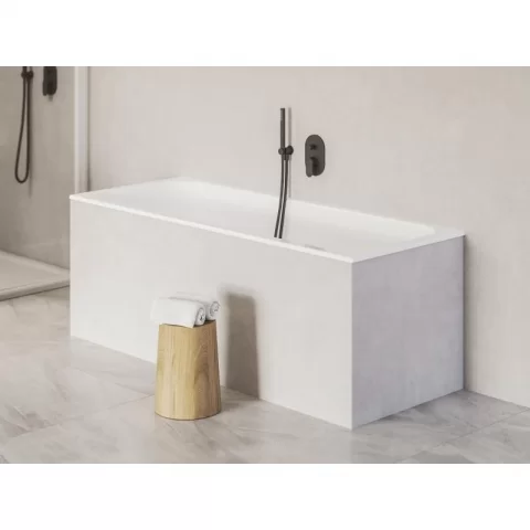Cada pentru inzidire Ravak Chrome Slim, acril, 160x70 cm, alb