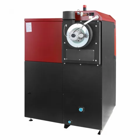 Centrala mixta Lemn/Pelet Fornello Tera 28 kW, aprindere automanta la peleti, buncar peleti 95 kg
