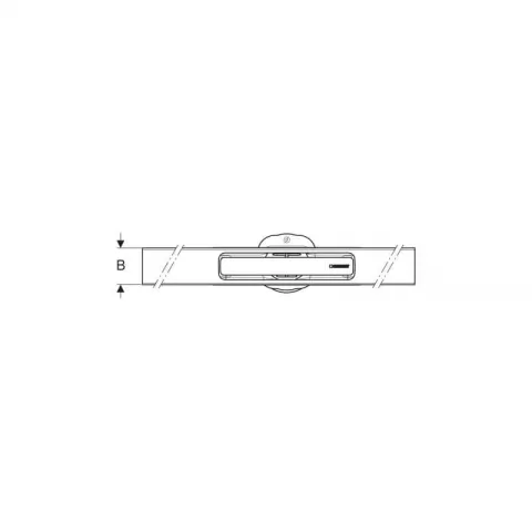 Rigola de dus Geberit CleanLine30, 30–110 cm, negru