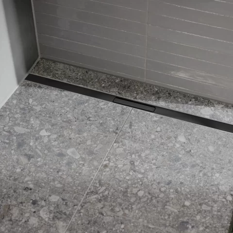 Rigola liniara Geberit CleanLine 130 cm negru 154.503.TE.1