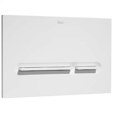 Clapeta de actionare Roca Duplo PL5 dual flush, alb