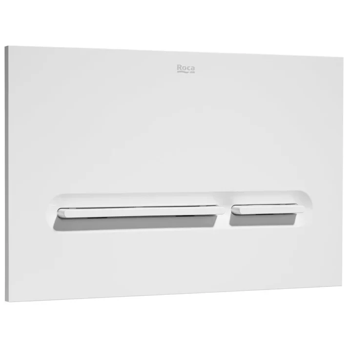 Clapeta de actionare Roca Duplo PL5 dual flush, alb