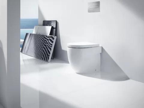 Capac WC Roca Meridian soft close, balamale detasabile