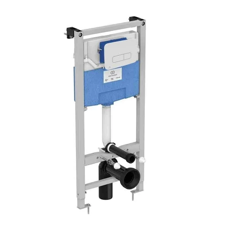 Set rezervor incastrat Ideal Standard ProSys 120 cu clapeta Oleas M3, alb