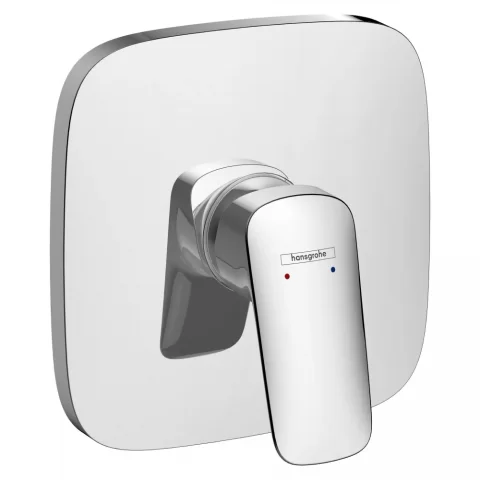 Baterie dus monocomanda incastrata Hansgrohe Logis