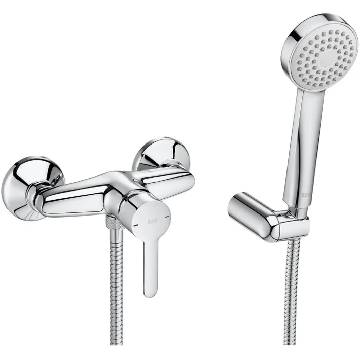 Baterie dus Roca Arola monocomanda cu set dus