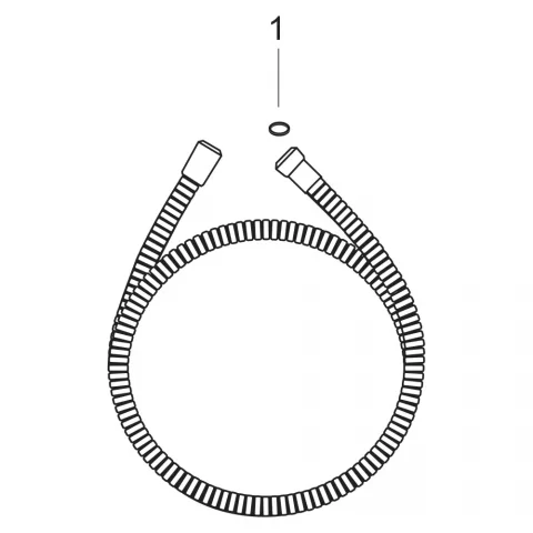 Furtun de dus Hansgrohe Metaflex 160 cm