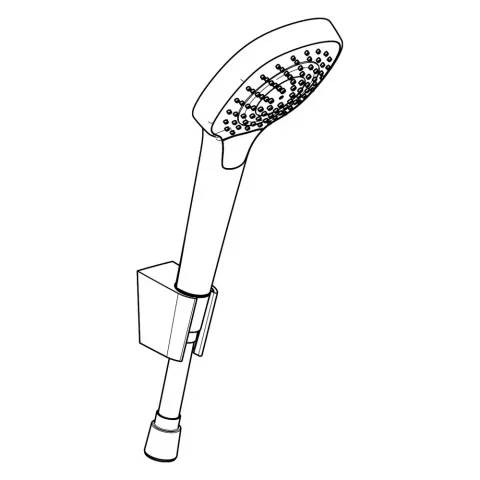 Set dus Hansgrohe Croma Select E Vario Porter ,furtun 1.25 m