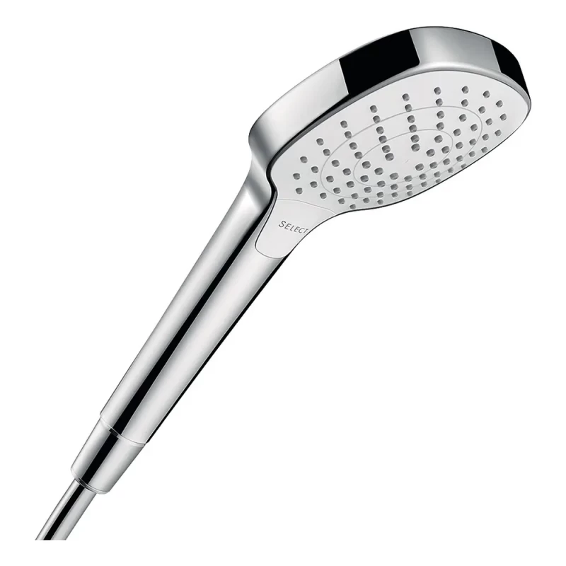 Para dus Hansgrohe Croma Select E Vario , Alb & Crom
