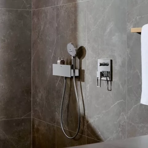 Para dus Hansgrohe Raindance Select S120 cu 3 jeturi 