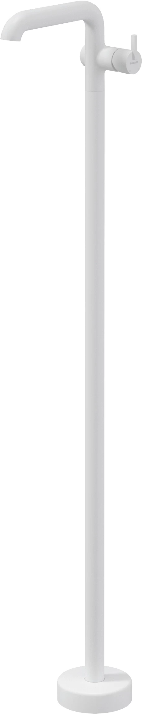 Baterie lavoar freestanding Deante Silia 109cm, alb mat
