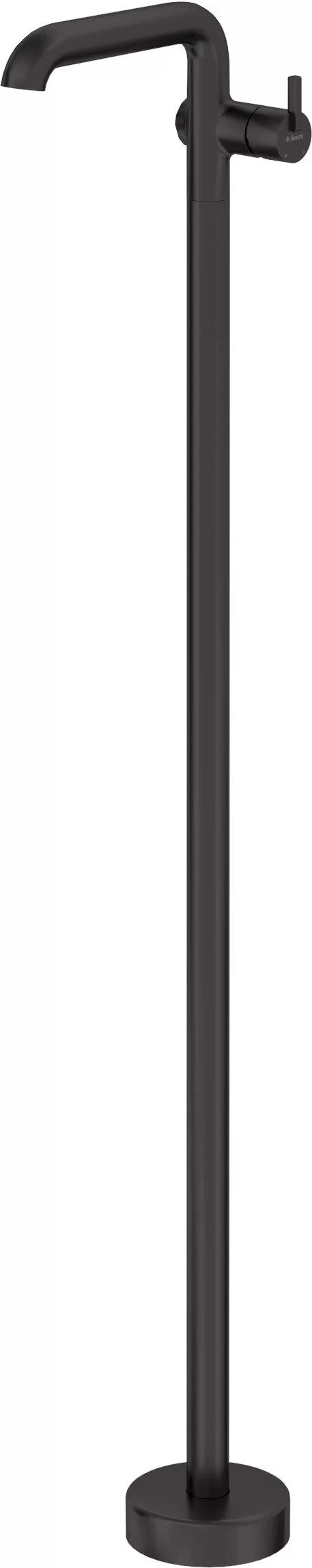 Baterie lavoar freestanding Deante Silia 109cm, negru mat